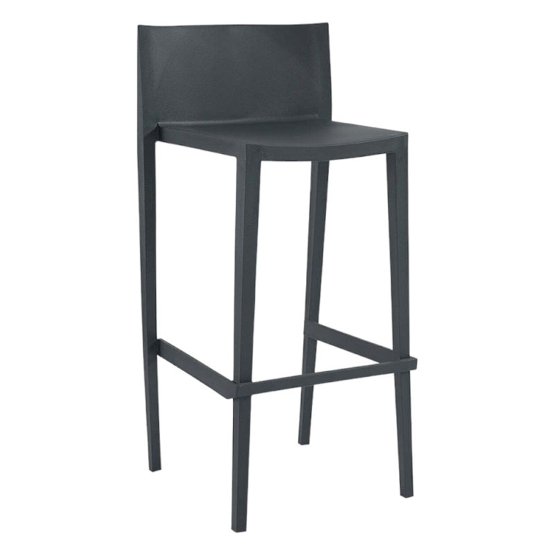 Tabouret FLORIA en polypropylène style moderne pour extérieur