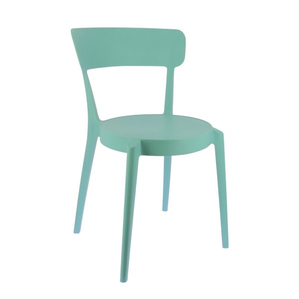 Chaise EXPRESSO en polypropylène style contemporain pour extérieur