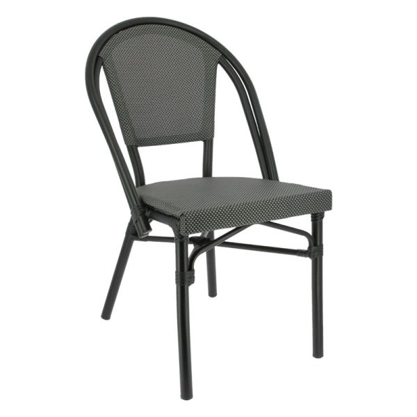 Chaise PARIS en textilene style bistrot pour extérieur Chaise PARIS en textilene style bistrot pour extérieur
