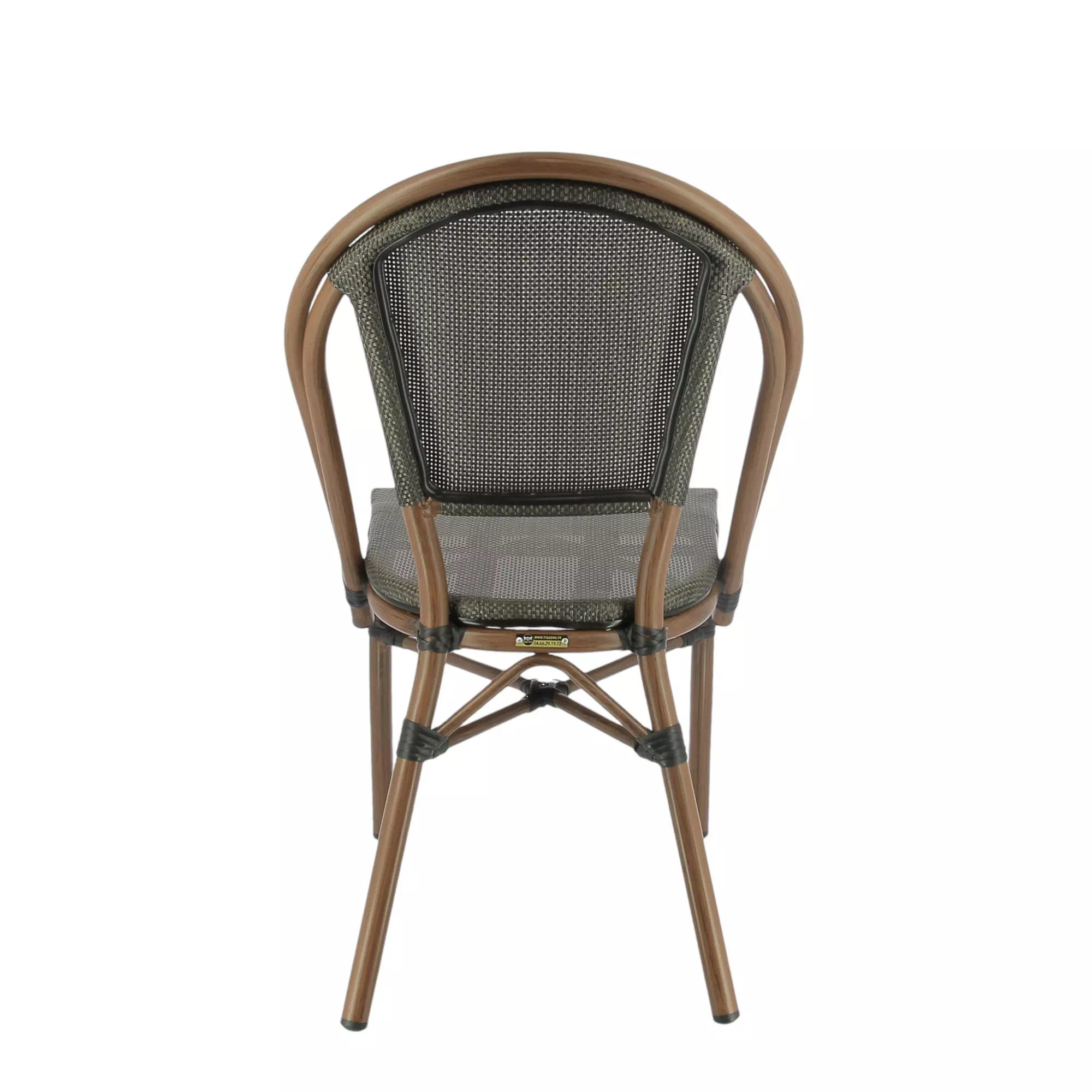 Chaise PARIS en textilene style bistrot pour extérieur