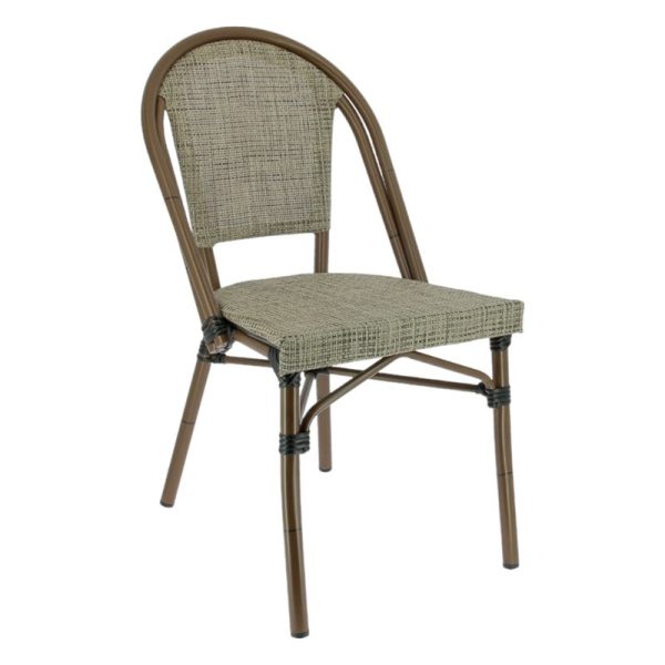Chaise PARIS en textilene style bistrot pour extérieur Chaise PARIS en textilene style bistrot pour extérieur
