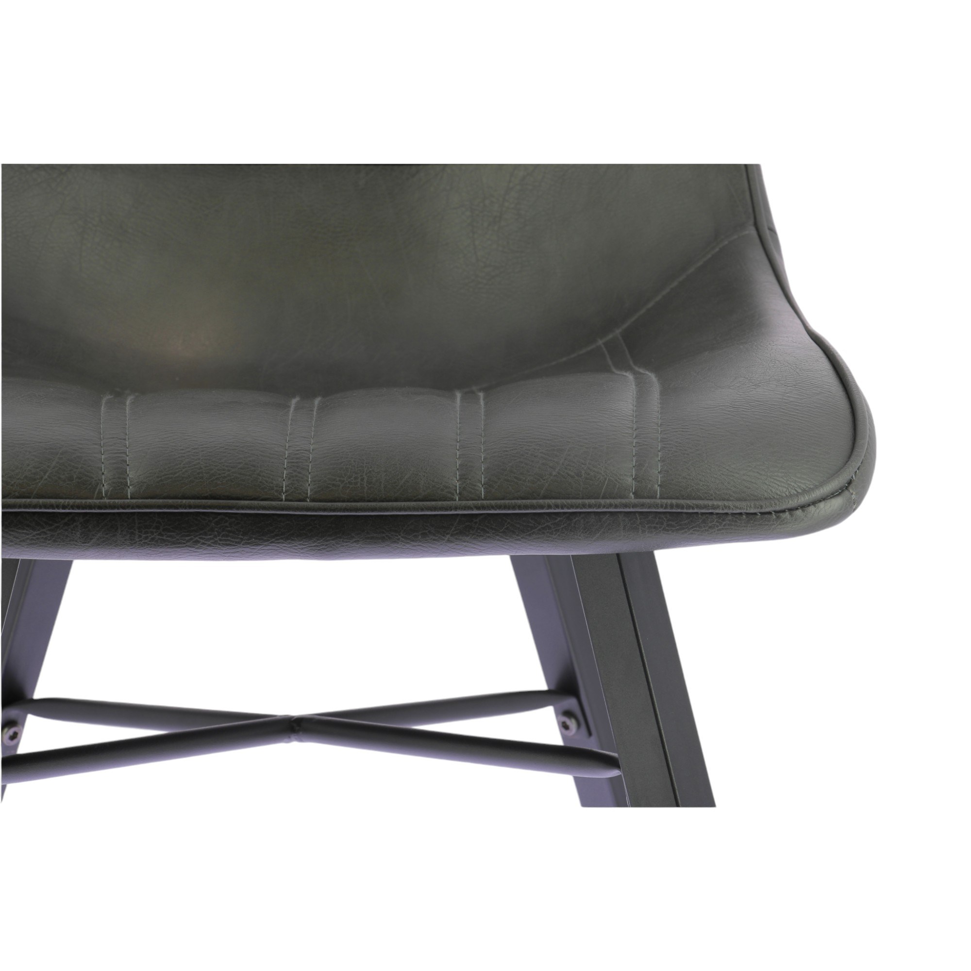 Chaise RENO en simili cuir style vintage pour intérieur