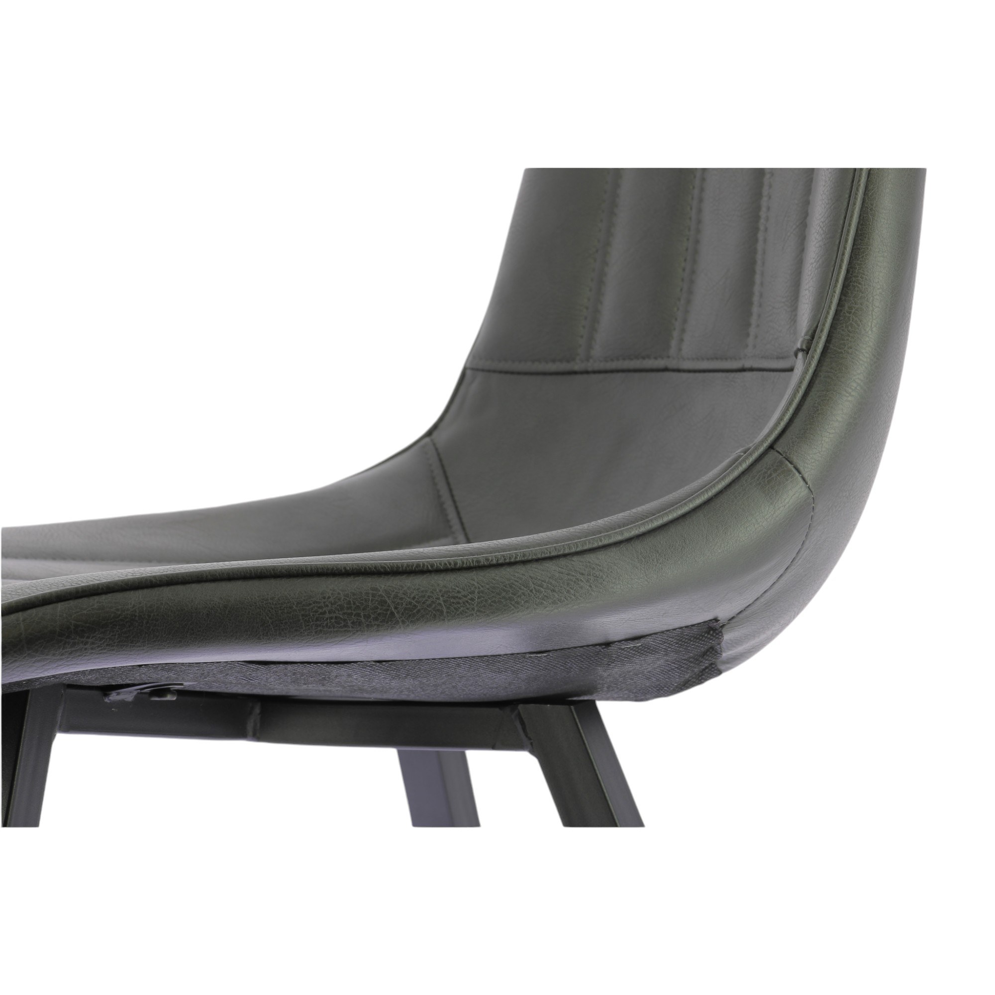 Chaise RENO en simili cuir style vintage pour intérieur