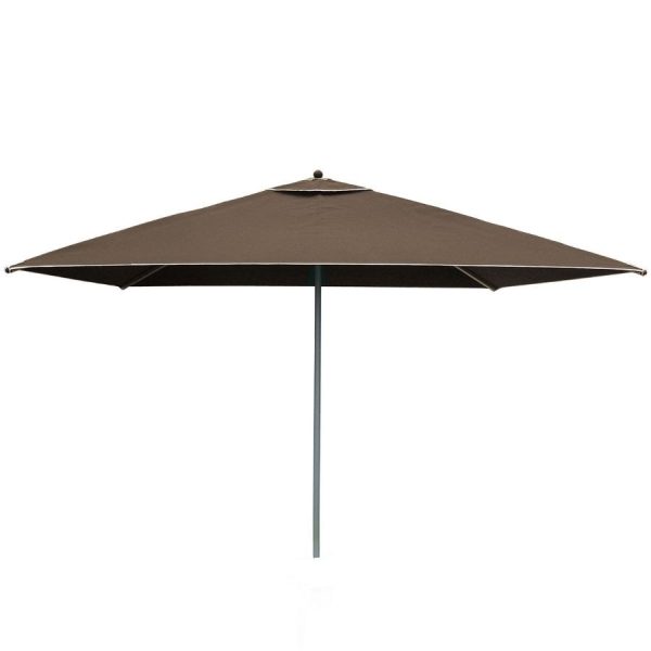 Equipement parasol aluminium libeo marron moderne en fonte & aluminium