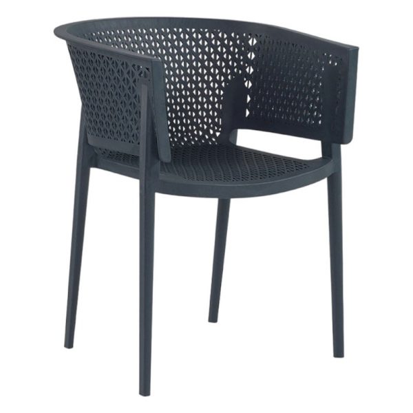Fauteuil FREEDOM en polypropylène style contemporain pour extérieur