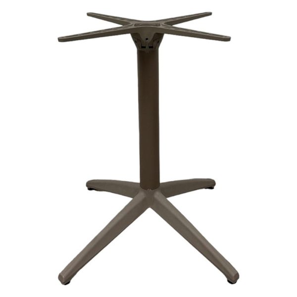 Pied ELYPSON fixe en aluminium et polypropylène pour extérieur
