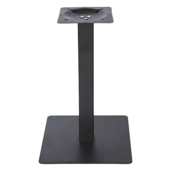 Pied IRON black plat en acier pour intérieur