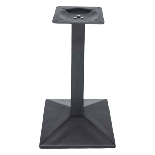 Pied IRON black relief en acier pour intérieur