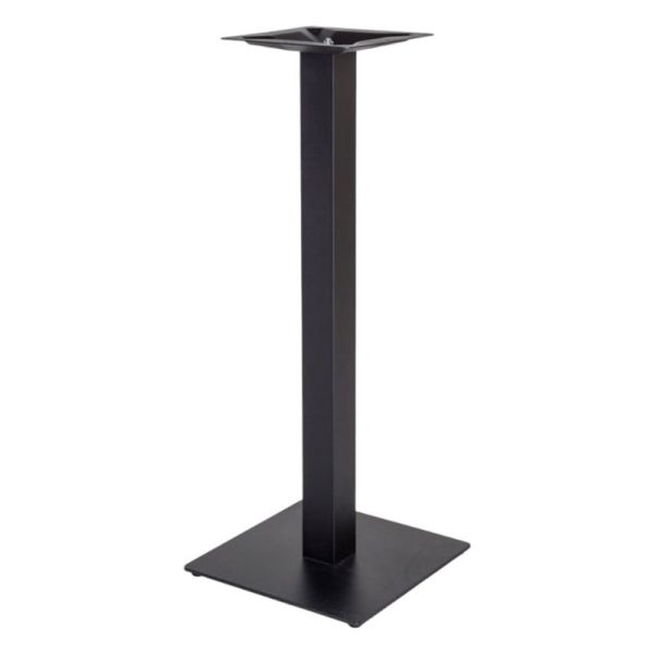 Pied mange debout IRON BLACK plat en acier pour intérieur