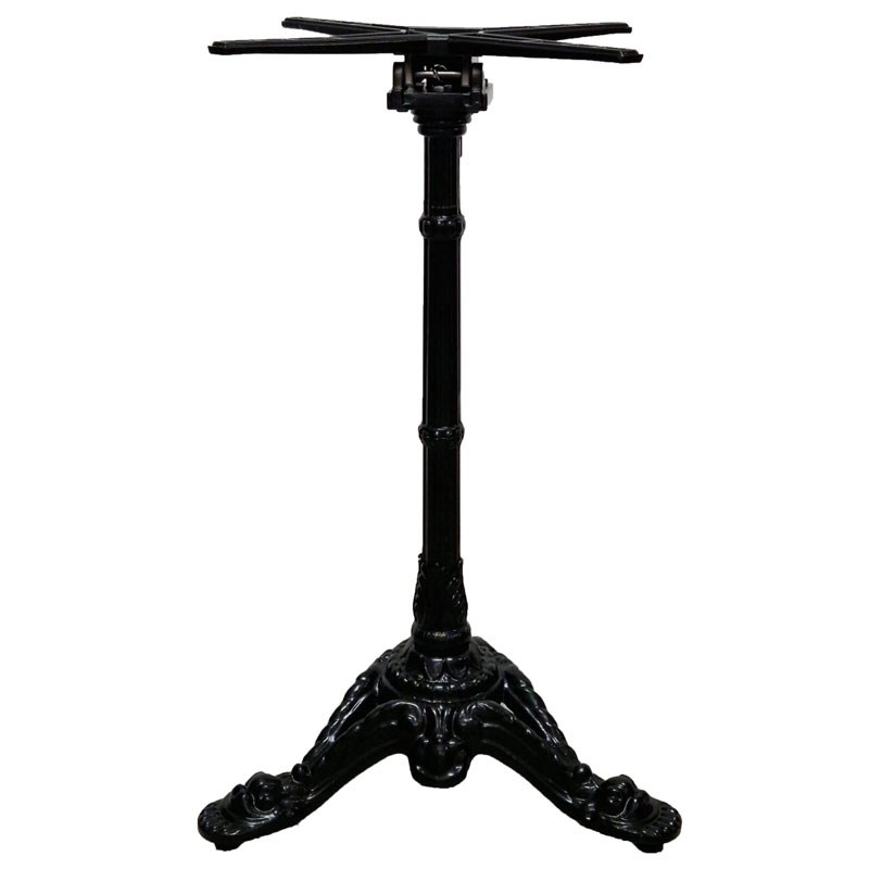 Pied PARISINA Noir 3 Pieds Pliable en aluminium pour extérieur
