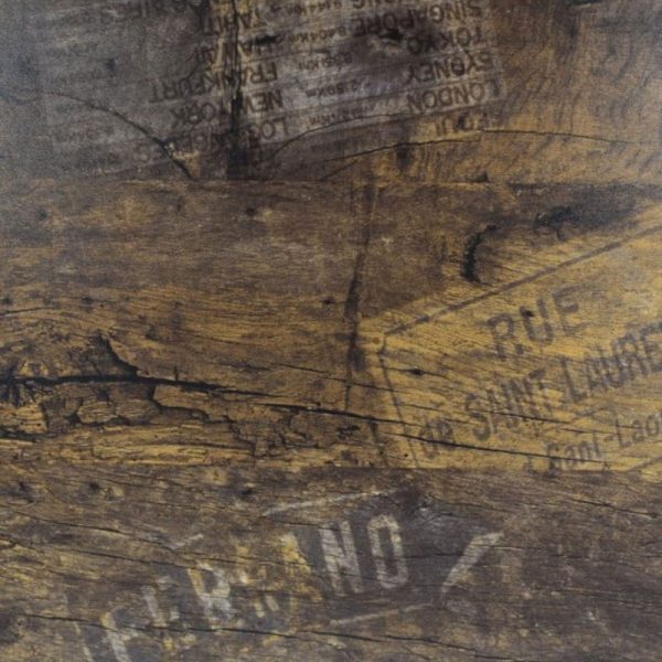 Plateau ALABAMA mélaminé style vintage pour intérieur