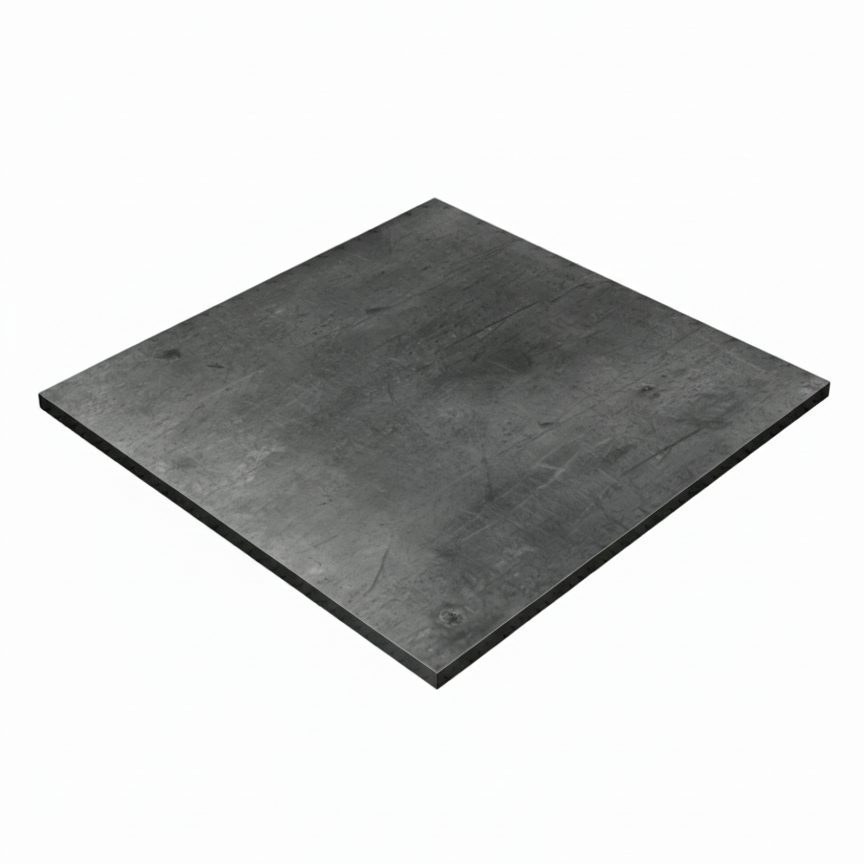 Table Pliable 59x59 cm plateau Compact modèle TABLE COPPER COMPACT pied T-One
