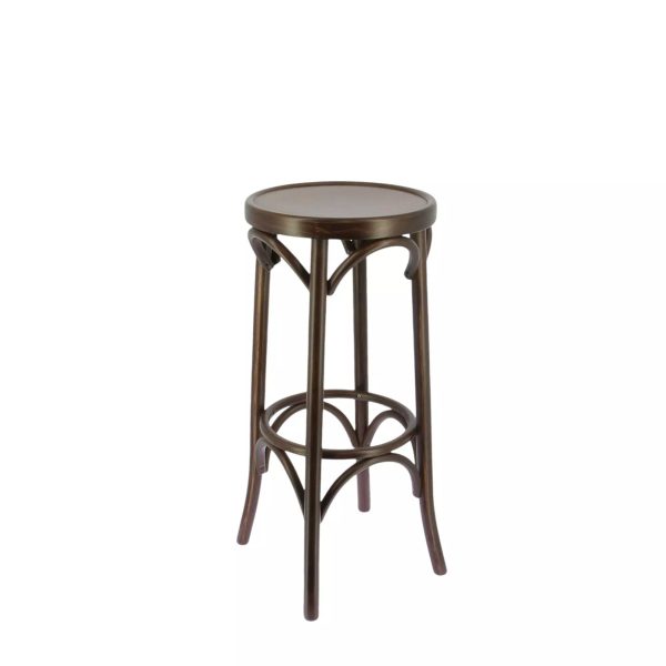 Tabouret RICHEMOND en bois style bistrot pour intérieur