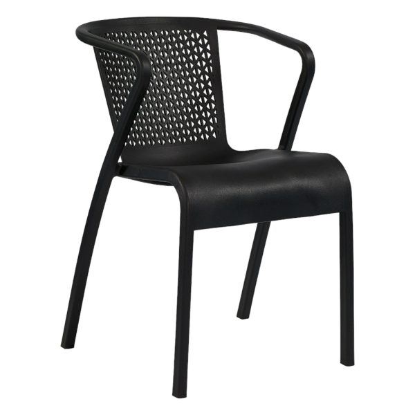 Fauteuil OYA en polypropylène style contemporain pour extérieur