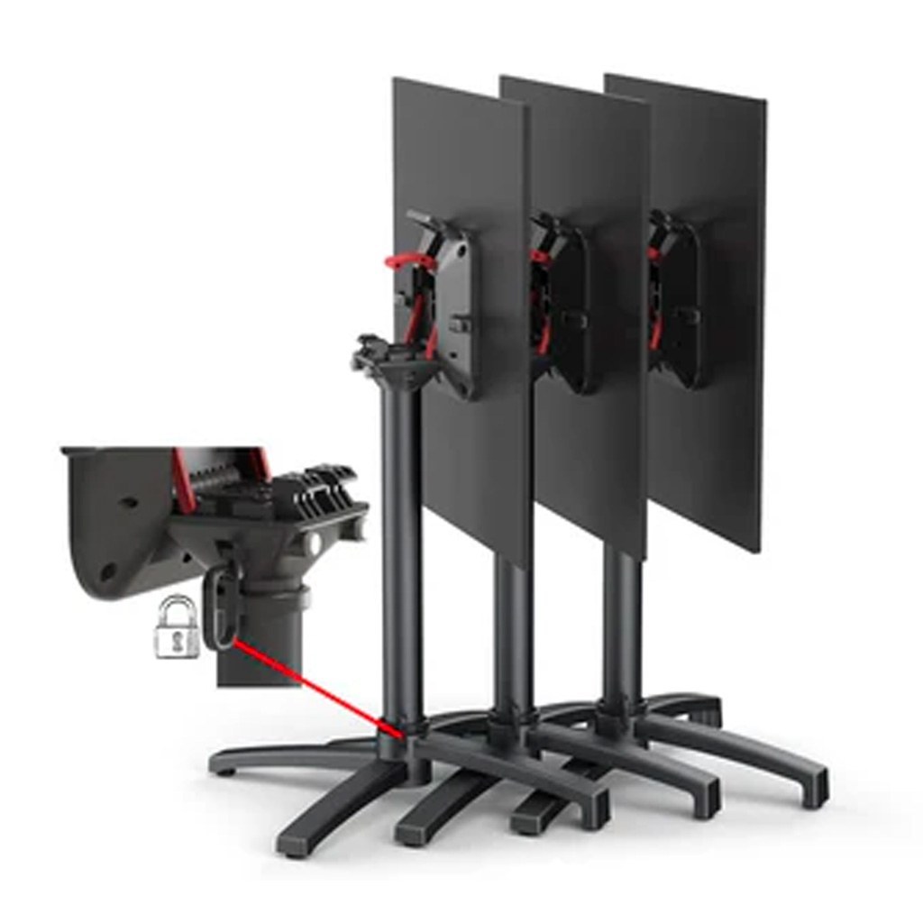 Pied U-ONE Pliable en Aluminium pour extérieur