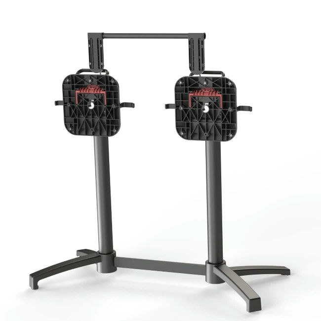Pied T-ONE double en aluminium pour extérieur
