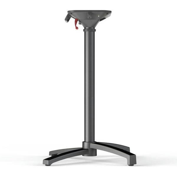 Pied T-ONE mange debout en aluminium pour extérieur