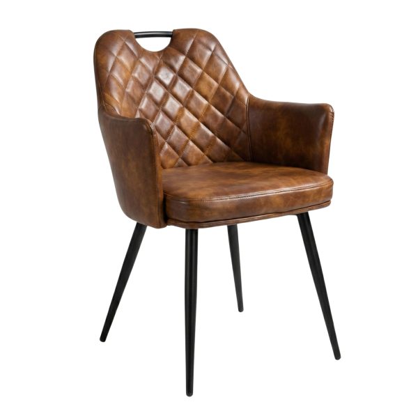 Fauteuil de restaurant VARNA en Métal et Simili cuir Fauteuil de restaurant VARNA en Métal et Simili cuir