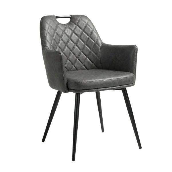 Fauteuil de restaurant VARNA en Métal et Simili cuir Fauteuil de restaurant VARNA en Métal et Simili cuir