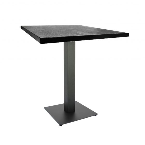 Table de restaurant TOILE 60x60 pied Robusta
