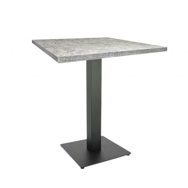 Table de restaurant TOURMALINE 60x60 pied Robusta