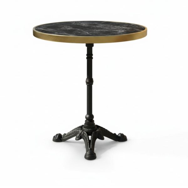 Table de restaurant ECLIPSE diamètre 60 cm avec le pied OPERA 3