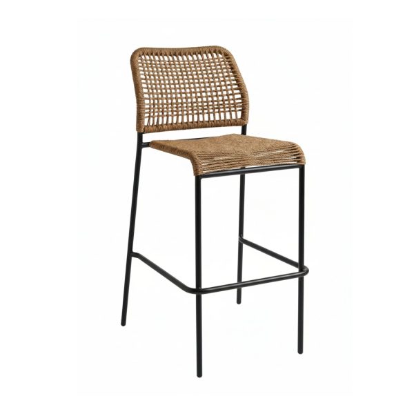 Tabouret SOLEA en style naturel pour extérieur