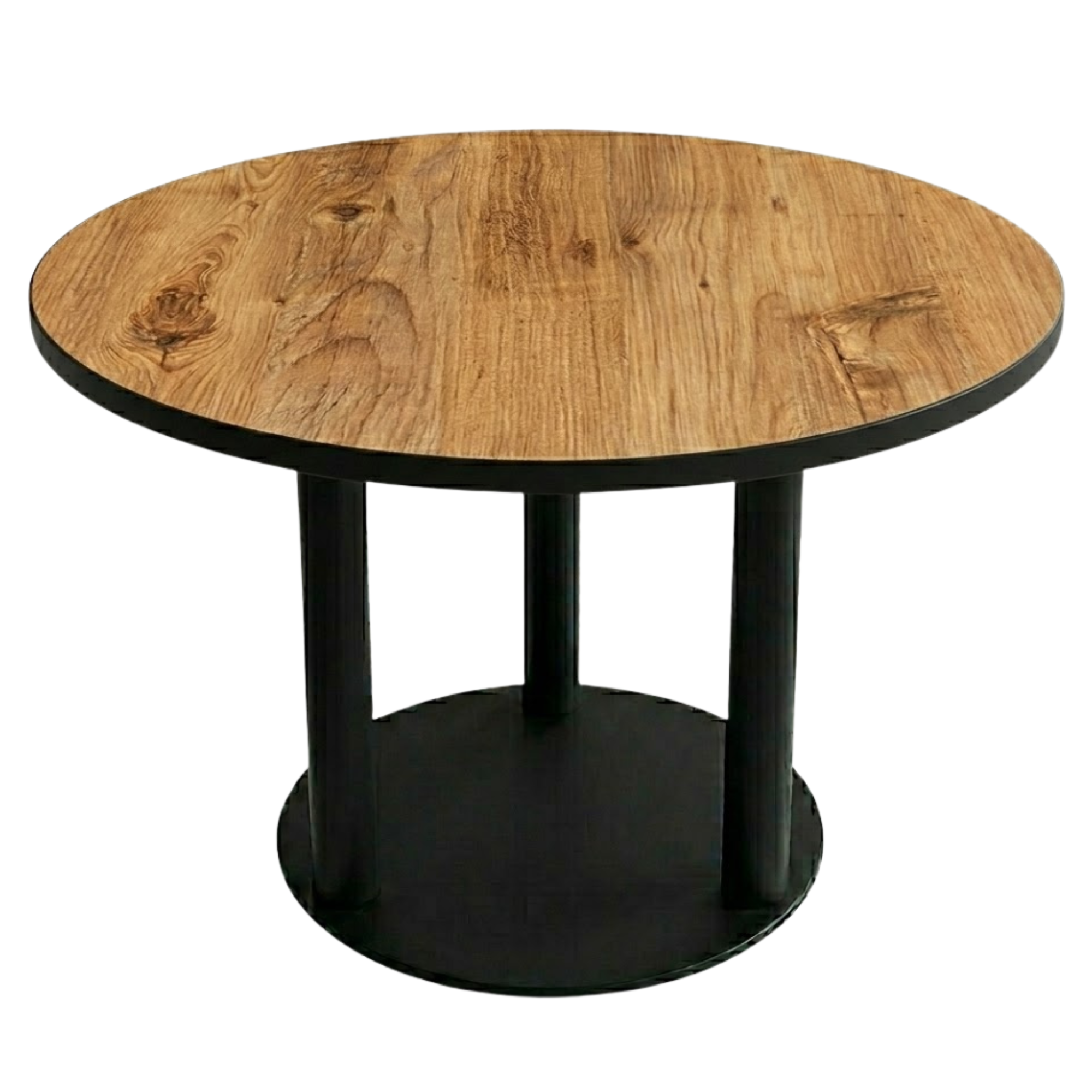 Table de restaurant intérieur PINE DIAMÈTRE 110 cm avec le pied JASON