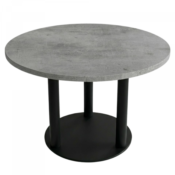 Table de restaurant intérieur MILLENIUM DIAMÈTRE 110 cm avec le pied JASON