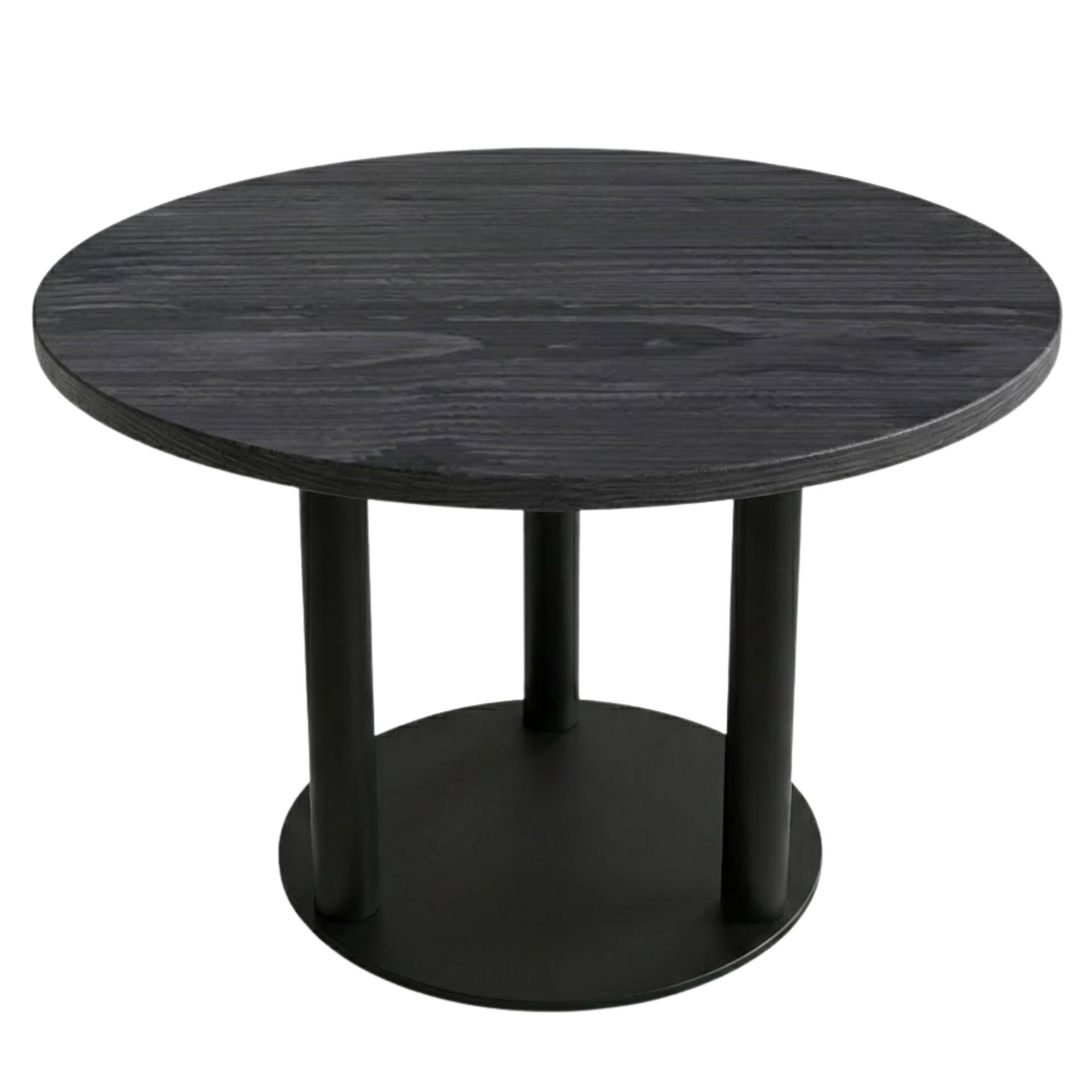 Table de restaurant intérieur TOILE DIAMÈTRE 110 cm avec le pied JASON