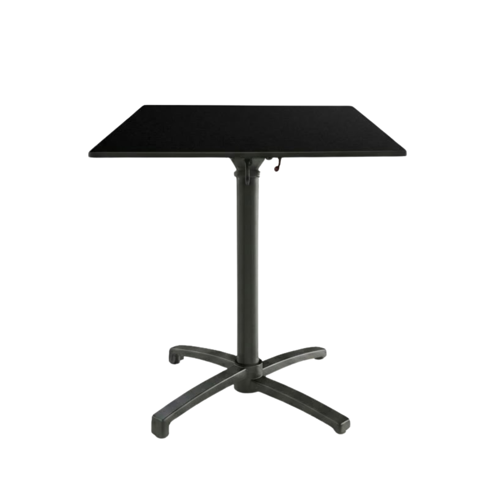 Table Pliable 69x69 cm plateau Compact modèle TABLE SIDERAL COMPACT pied T-One