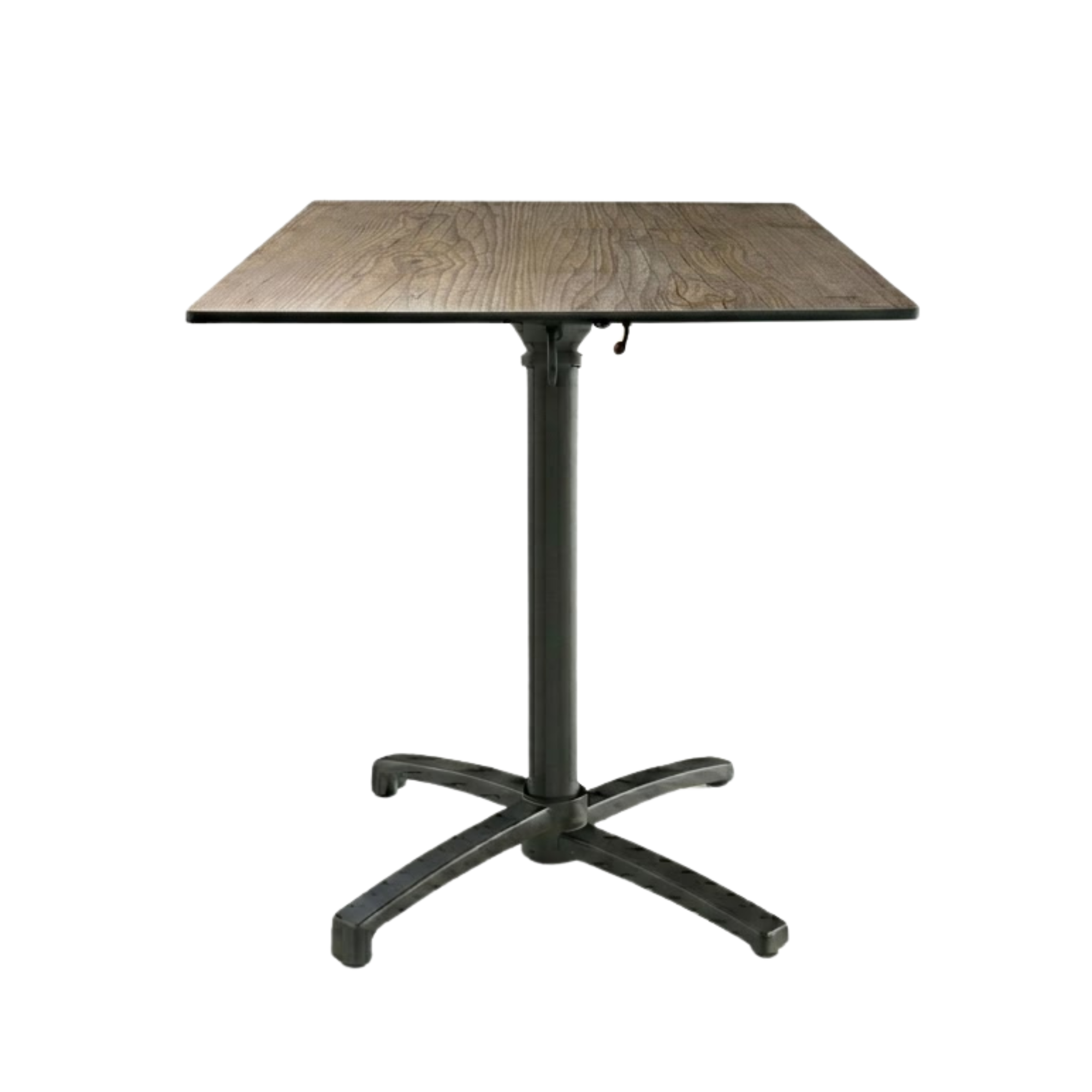 Table Pliable 69x69 cm plateau Compact modèle TABLE VARS COMPACT pied T-One