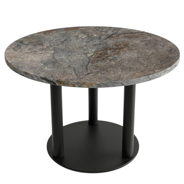 Table de restaurant intérieur GALENE DIAMÈTRE 110 cm avec le pied JASON