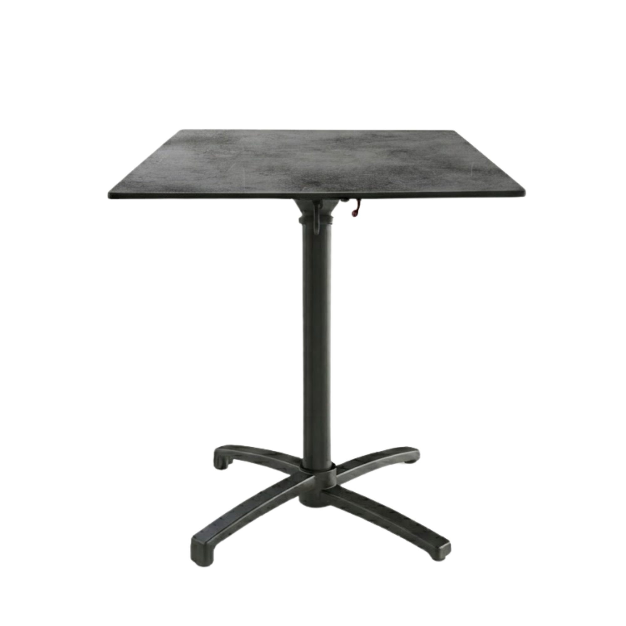 Table Pliable 59x59 cm plateau Compact modèle TABLE COPPER COMPACT pied T-One