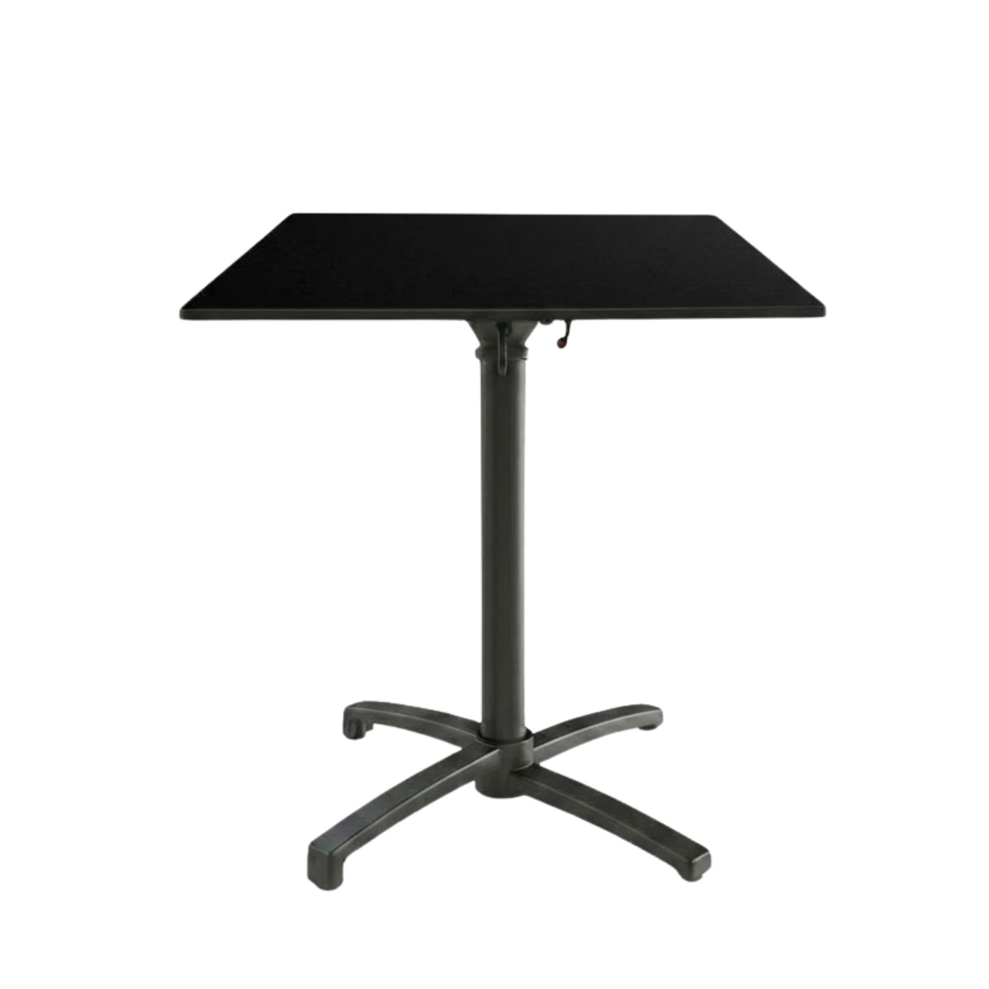 Table Pliable 59x59 cm plateau Compact modèle TABLE SIDERAL COMPACT pied T-One