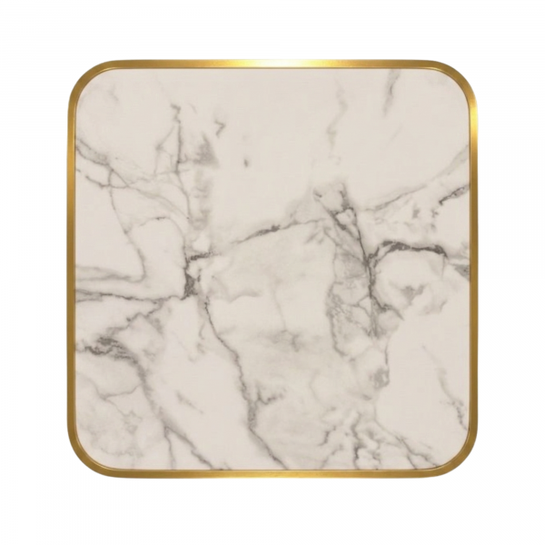 Plateau AURORE cerclé moulé style contemporain pour extérieur